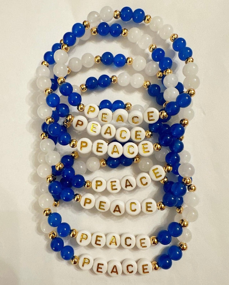 BRACELETS WITH LOVE NJ - PEACE - ISRAEL