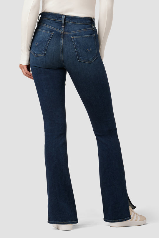 BARBARA HIGH RISE BABY BOOTCUT W/SLIT HEM - NATION