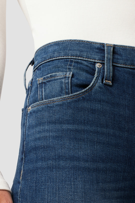 BARBARA HIGH RISE BABY BOOTCUT W/SLIT HEM - NATION