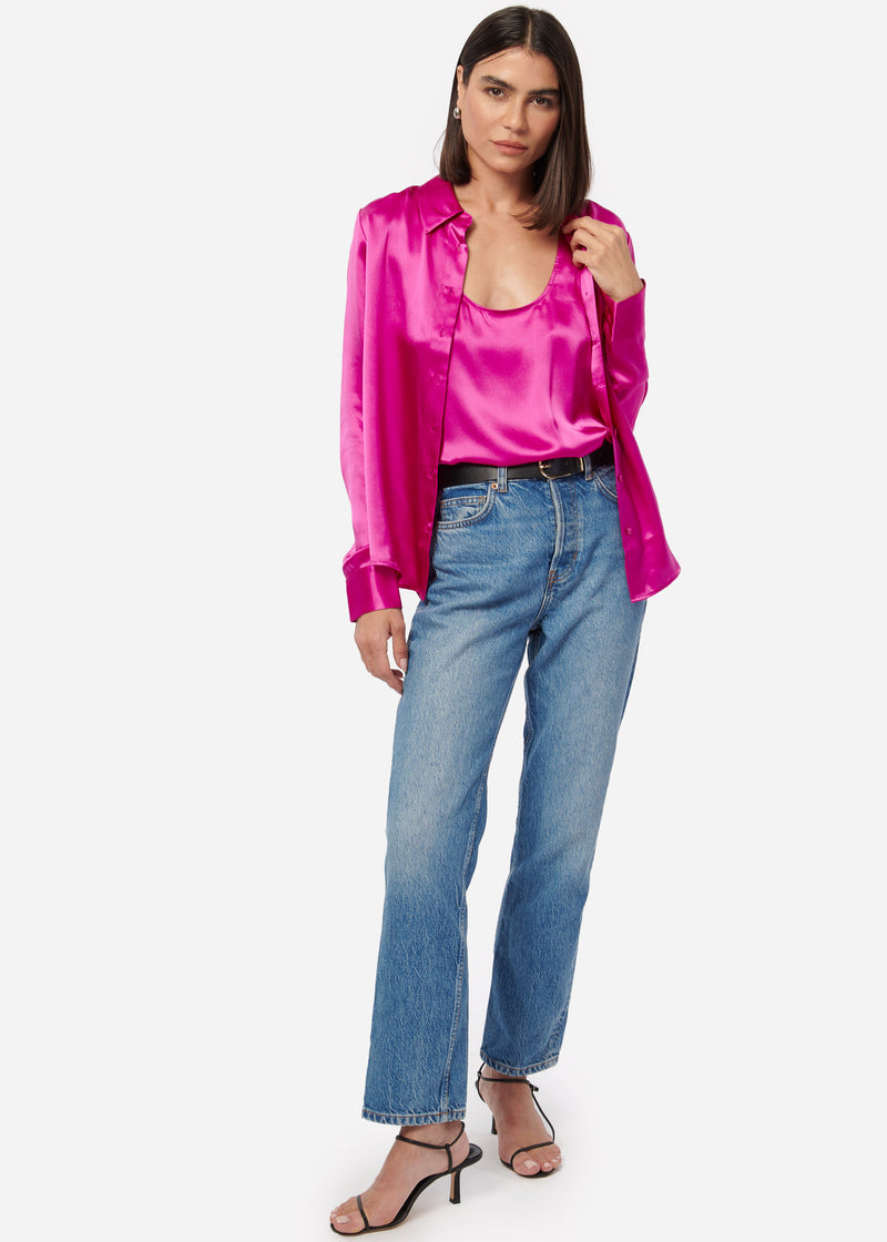 CROSBY BLOUSE - PETUNIA