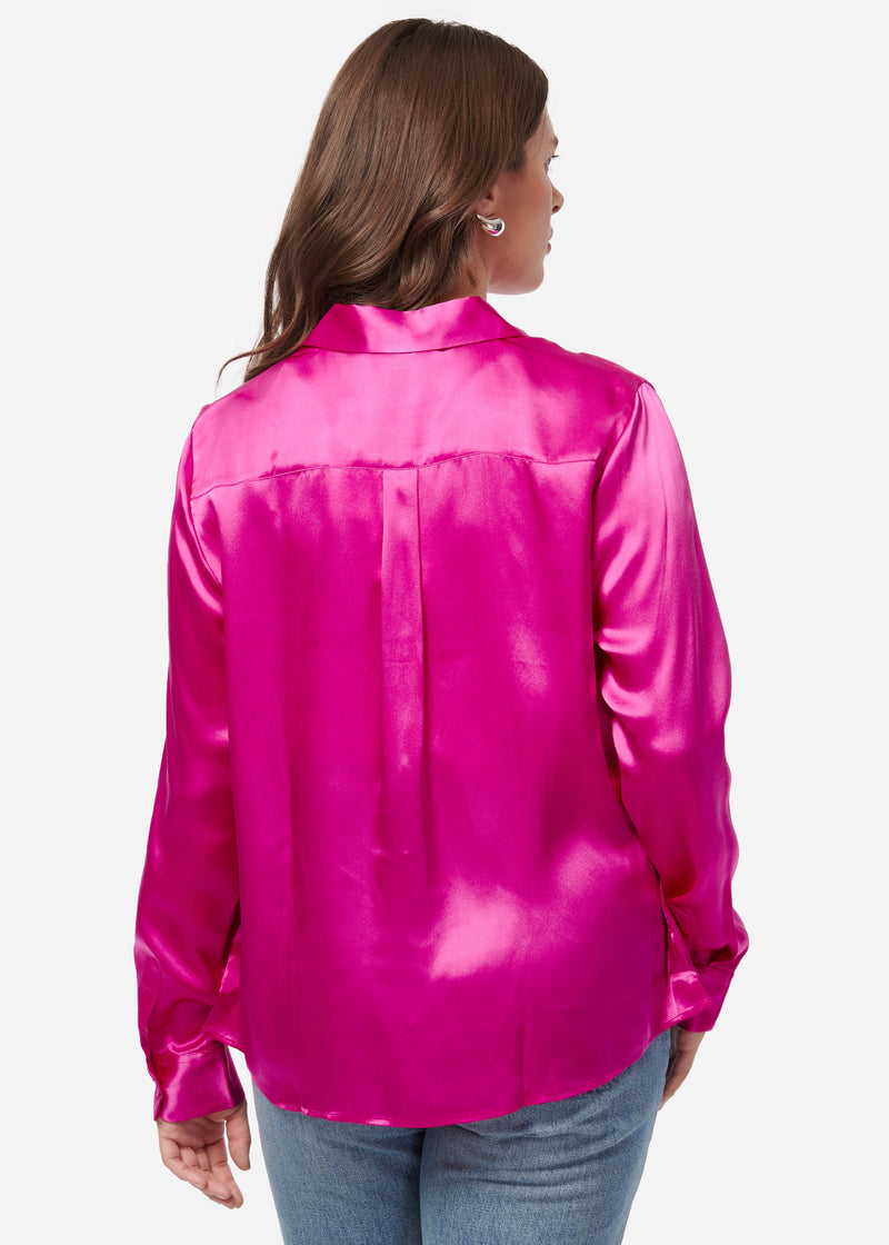 CROSBY BLOUSE - PETUNIA