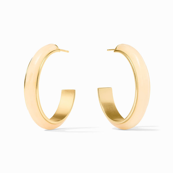 CARNABY HOOP IVORY - LG