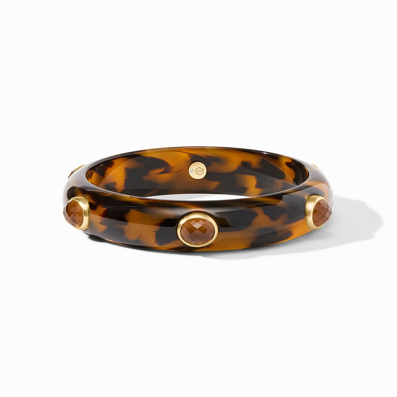 CARNABY STONE BANGLE MEDIUM - TORT