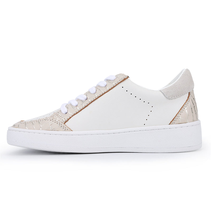 DENISSE - WHITE BLUSH CROCO
