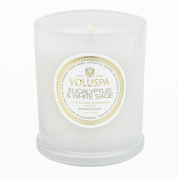 EUCALYPTUS & WHITE SAGE CLASSIC CANDLE