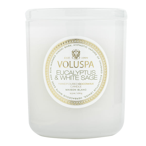 EUCALYPTUS & WHITE SAGE CLASSIC CANDLE
