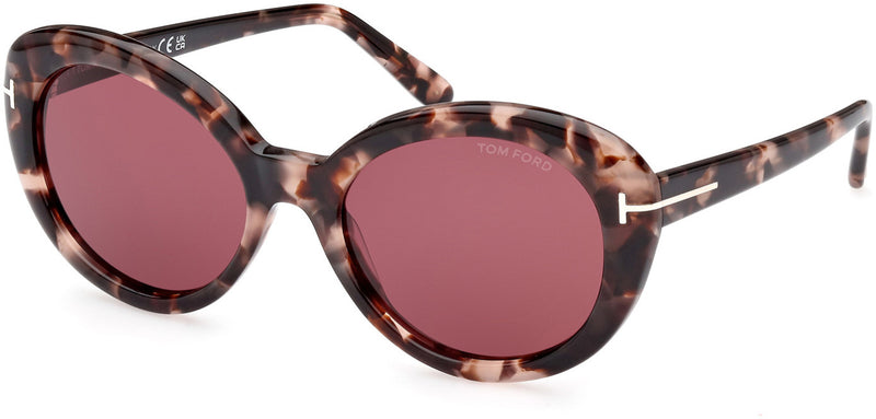 TOM FORD - LILY - SHINY PINK HAVANA