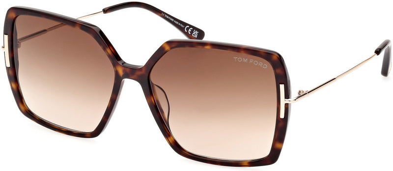 TOM FORD - JOANNA - SHINY DARK HAVANA