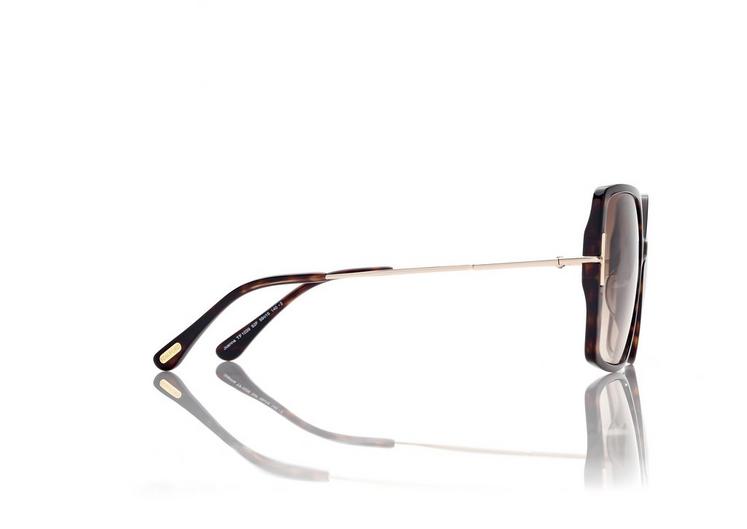TOM FORD - JOANNA - SHINY DARK HAVANA