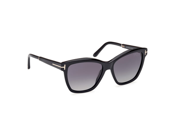 TOM FORD - LUCIA POLARIZED- SHINY BLACK
