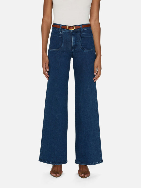 LE SLIM PALAZZO MODERNIST PKT PANT - LONR