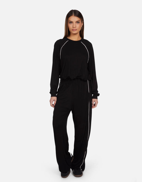 DORSEY CREW NECK - BLK