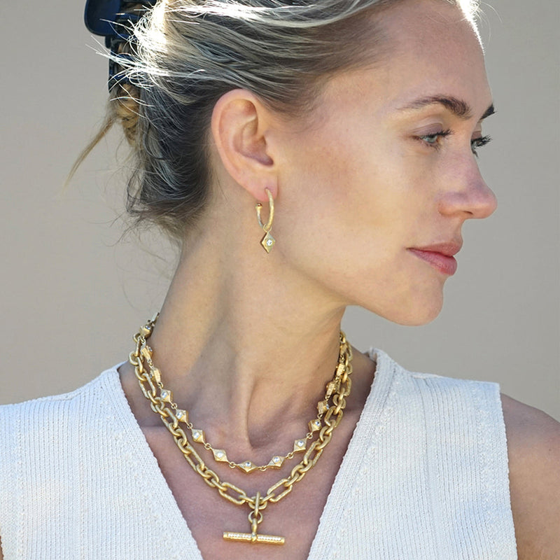 GOLD BYRON TOGGLE NECKLACE