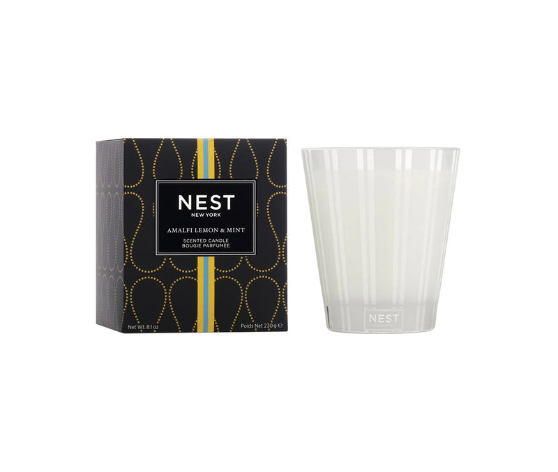 8.1 oz. AMALFI LEMON & MINT CLASSIC CANDLE