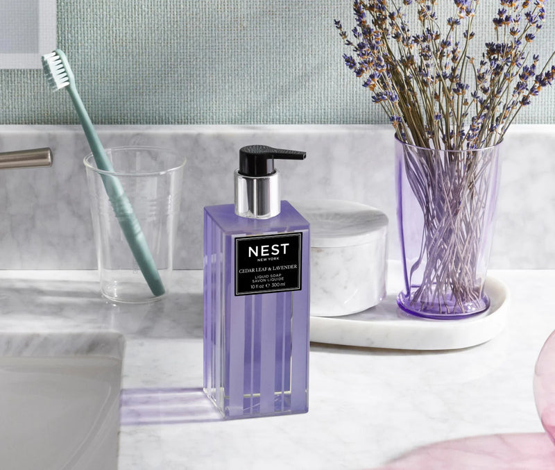 NEST 10 oz. CEDAR LEAF AND LAVENDER LIQUID SOAP