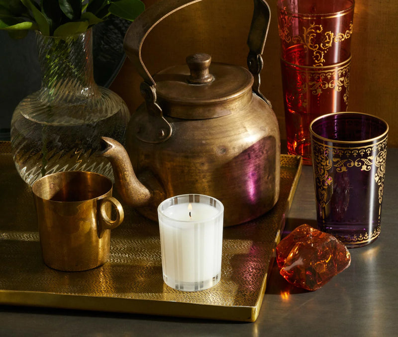 MOROCCAN AMBER VOTIVE CANDLE