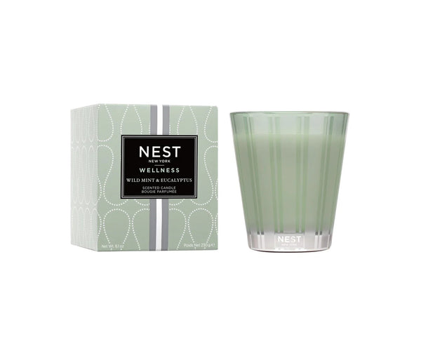 8.1 oz. WILD MINT & EUCALYPTUS CLASSIC CANDLE