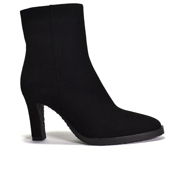 NOVAH SUEDE BOOTIE - BROWN SUEDE