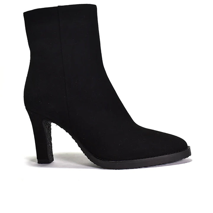 NOVAH SUEDE BOOTIE - BROWN SUEDE
