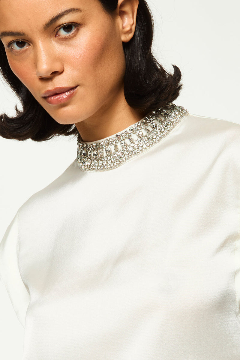 RILEY TOP - IVORY