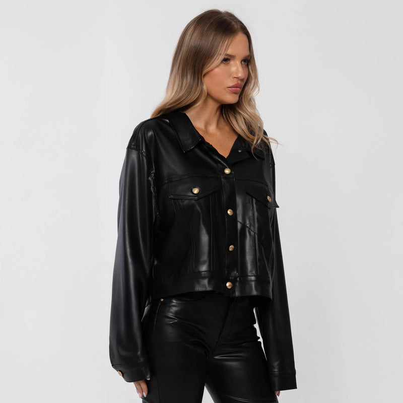 THE LEO JACKET - ONYX