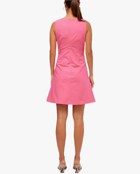 TIED DRESS - LOVE ALL PINK