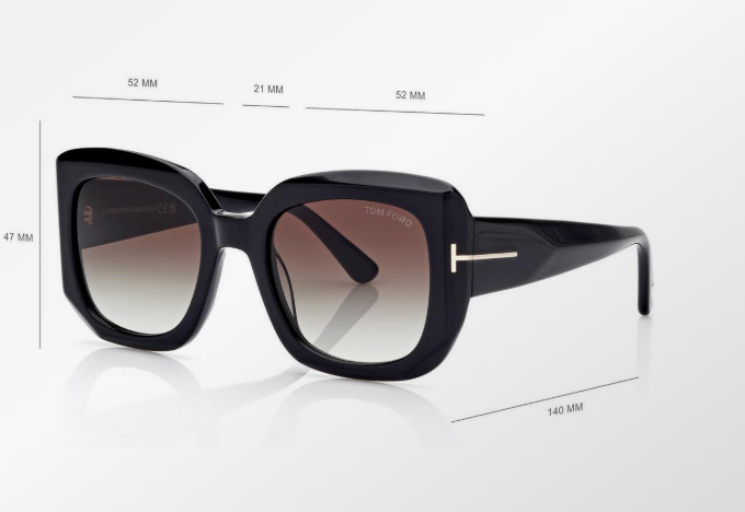 TOM FORD - CARLA - SHINY BLACK