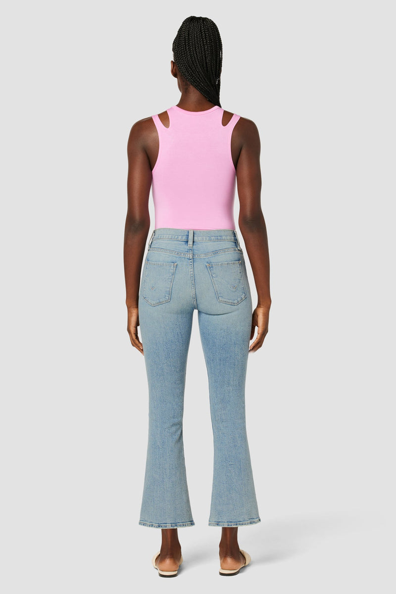 BARBARA HIGH-RISE BOOTCUT CROP JEAN - PRISM