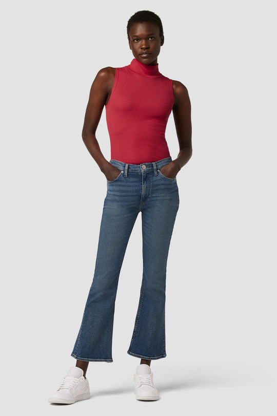 BARBARA BOOTCUT CROP - SCENIC