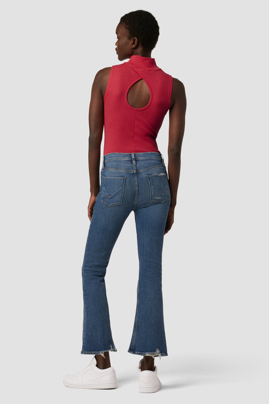 BARBARA BOOTCUT CROP - SCENIC