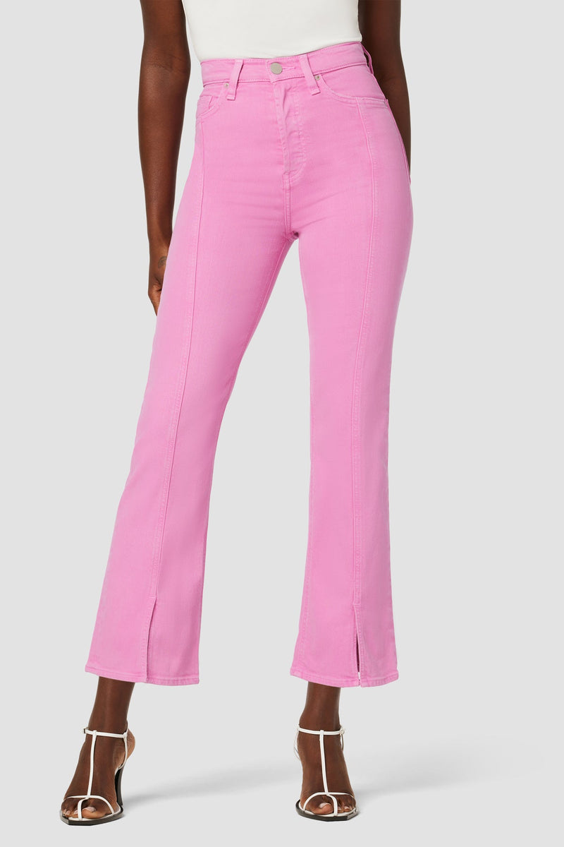 FAYE HIGH RISE CROP - FUCHSIA PINK