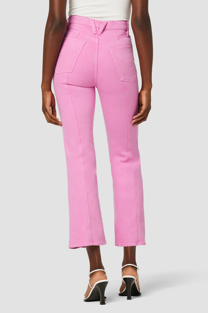 FAYE HIGH RISE CROP - FUCHSIA PINK