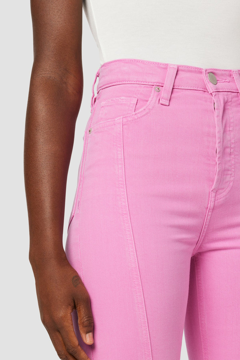 FAYE HIGH RISE CROP - FUCHSIA PINK