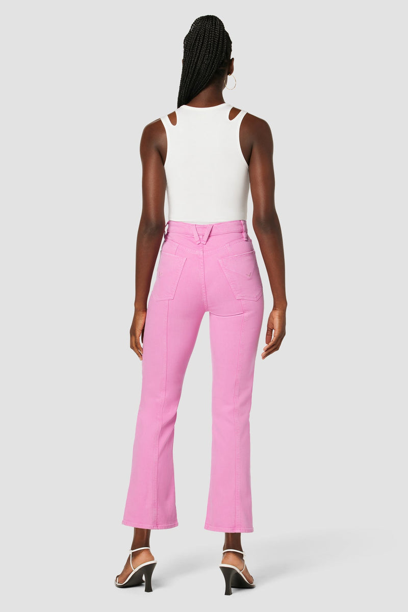 FAYE HIGH RISE CROP - FUCHSIA PINK