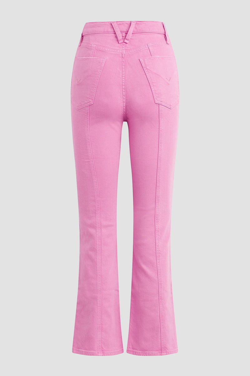 FAYE HIGH RISE CROP - FUCHSIA PINK