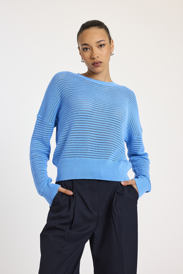 PAIGE CREW - TRANQ BLUE