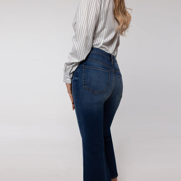 THE CHLOE CAPRI - TANZ. BLUE
