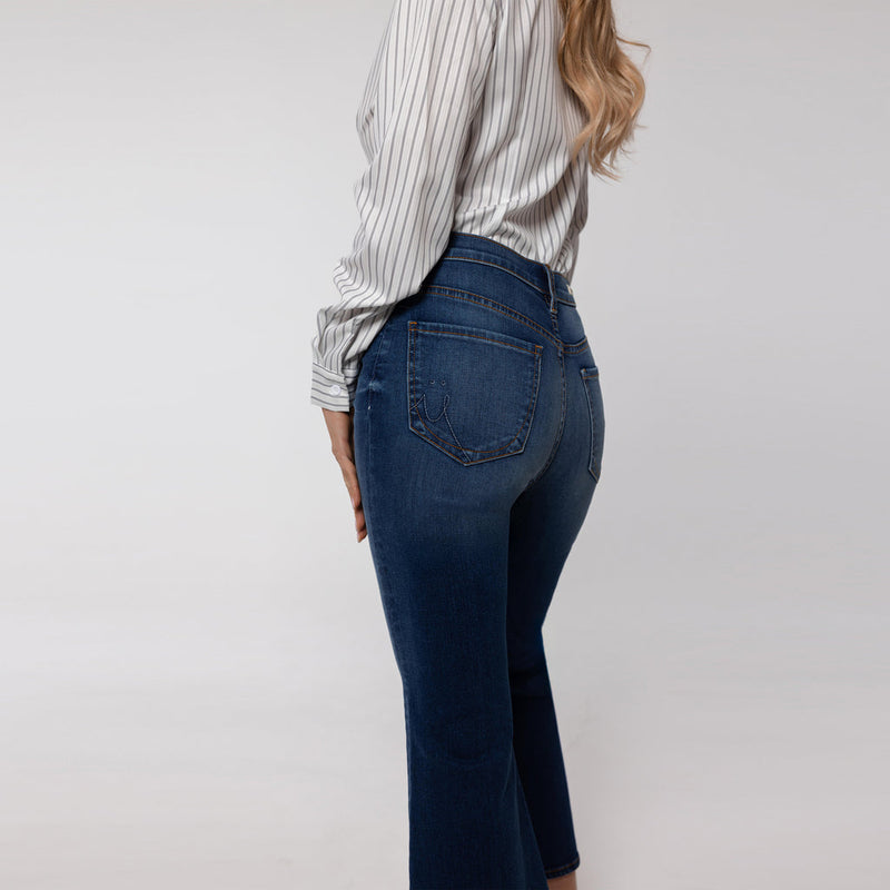 THE CHLOE CAPRI - TANZ. BLUE