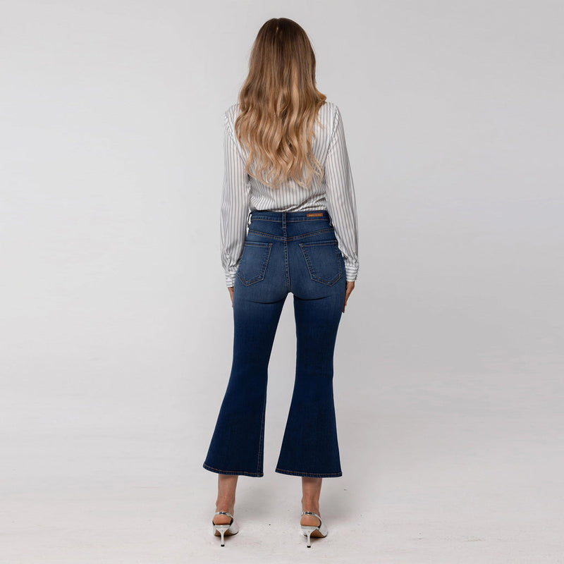 THE CHLOE CAPRI - TANZ. BLUE
