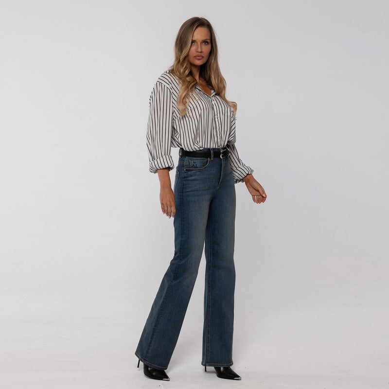 THE ALI BOOTCUT - MOONSTONE