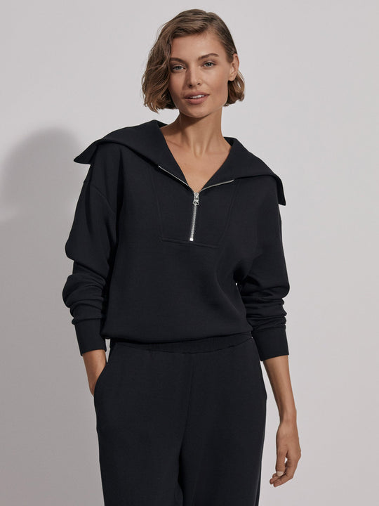 YATES HALF ZIP - BLK