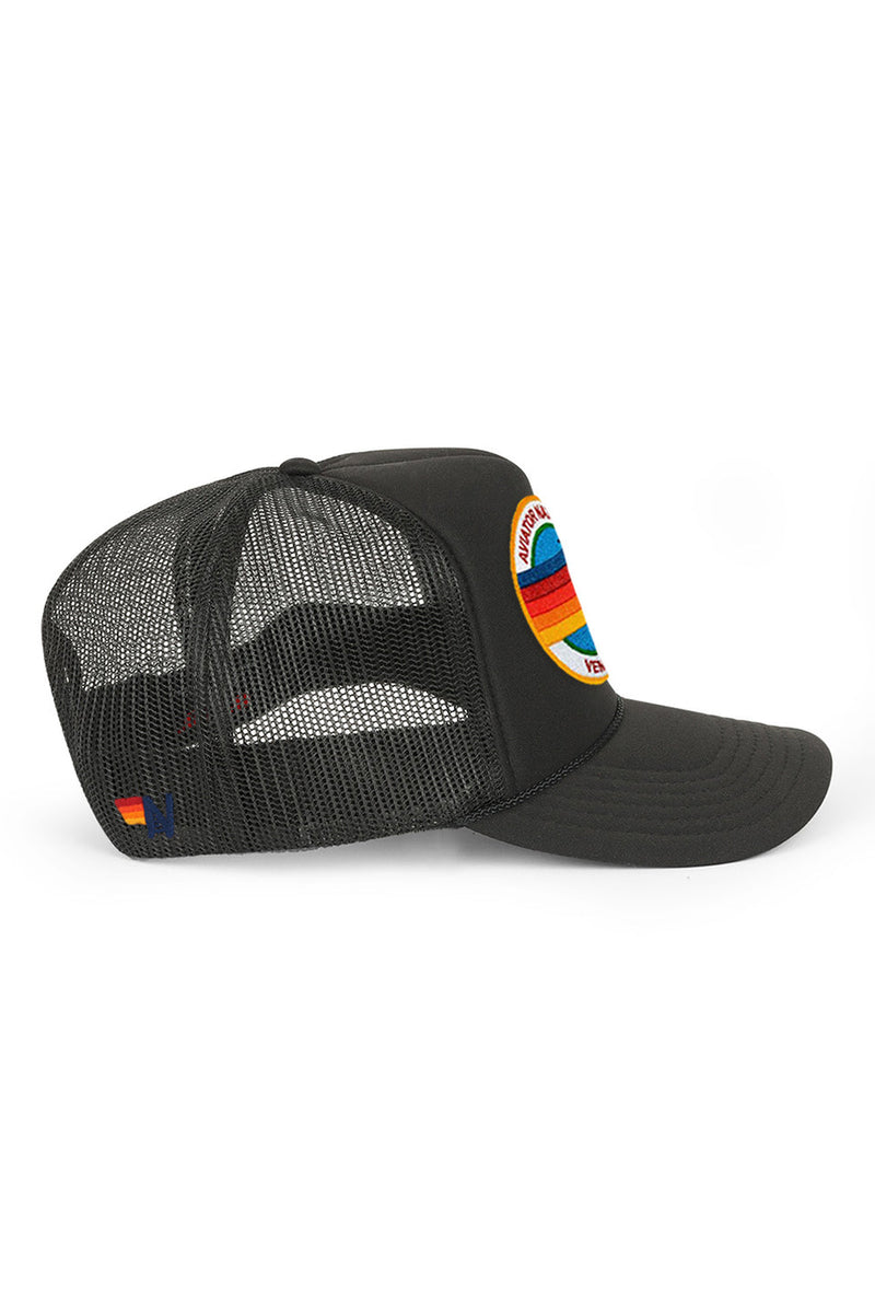AVIATOR NATION TRUCKER HAT - BLK