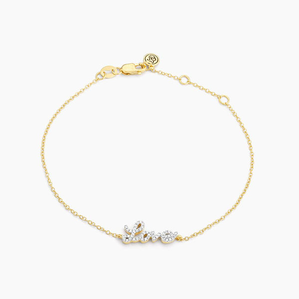 LOVE - ALL YOU NEED IS CHAIN BRACELET