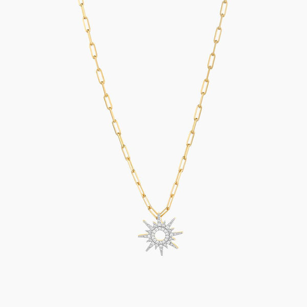 NEW SUN PENDANT NECKLACE