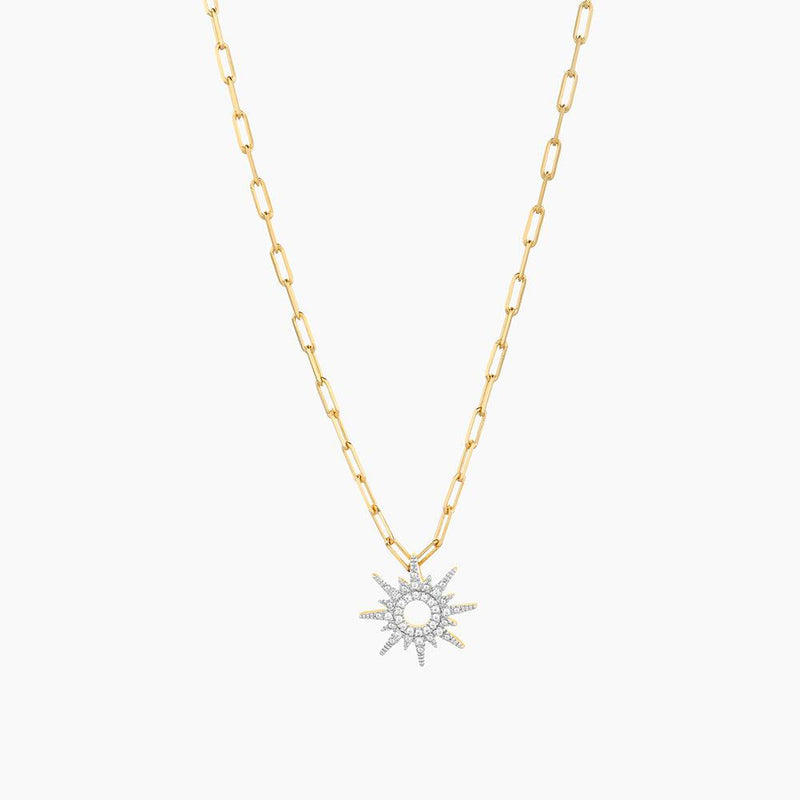 NEW SUN PENDANT NECKLACE