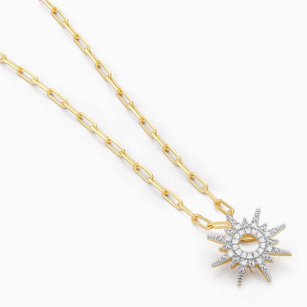 NEW SUN PENDANT NECKLACE