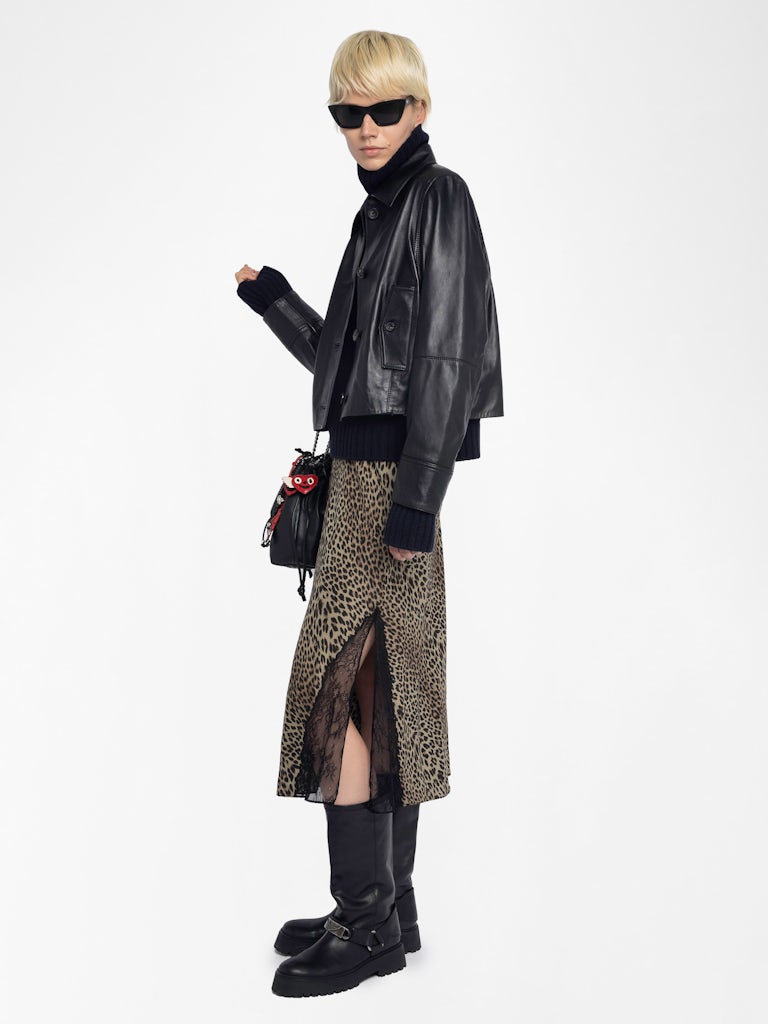 JAYLA SKIRT - LEOP