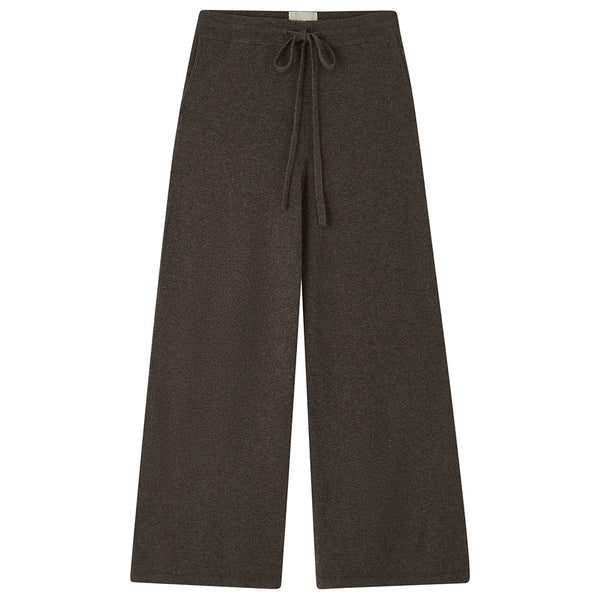WIDELEG JOGGER - UMBER
