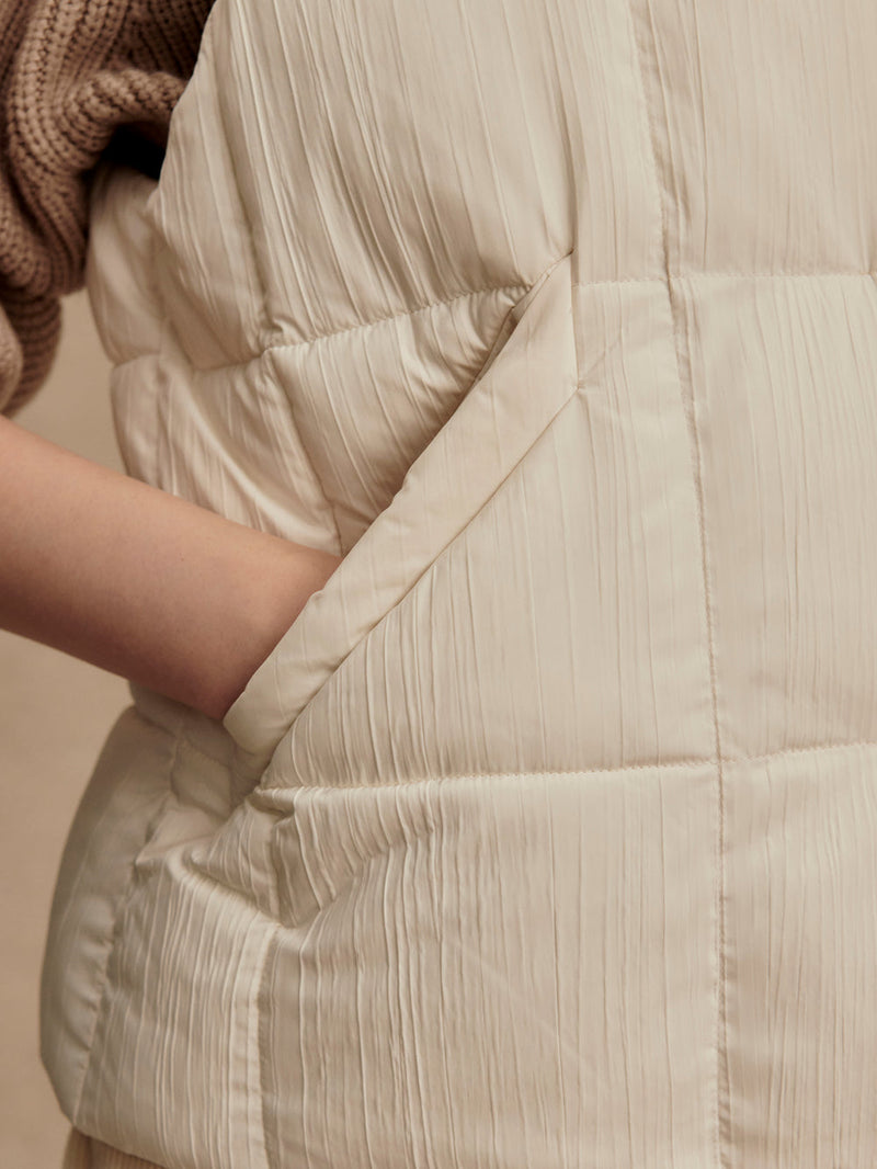 CHIARA PADDED GILET - JET STREAM