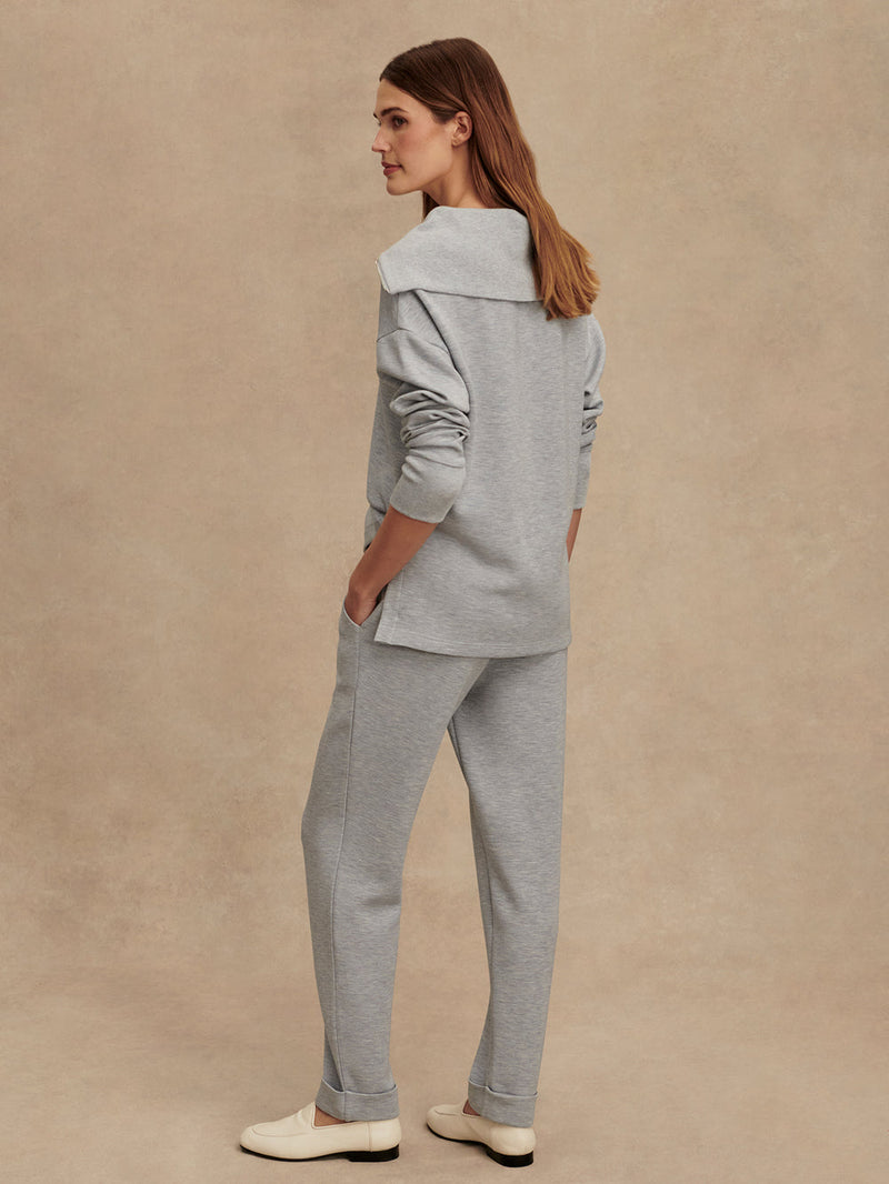 ROLLED CUFF PANT 28.5" - MID BLU MRL